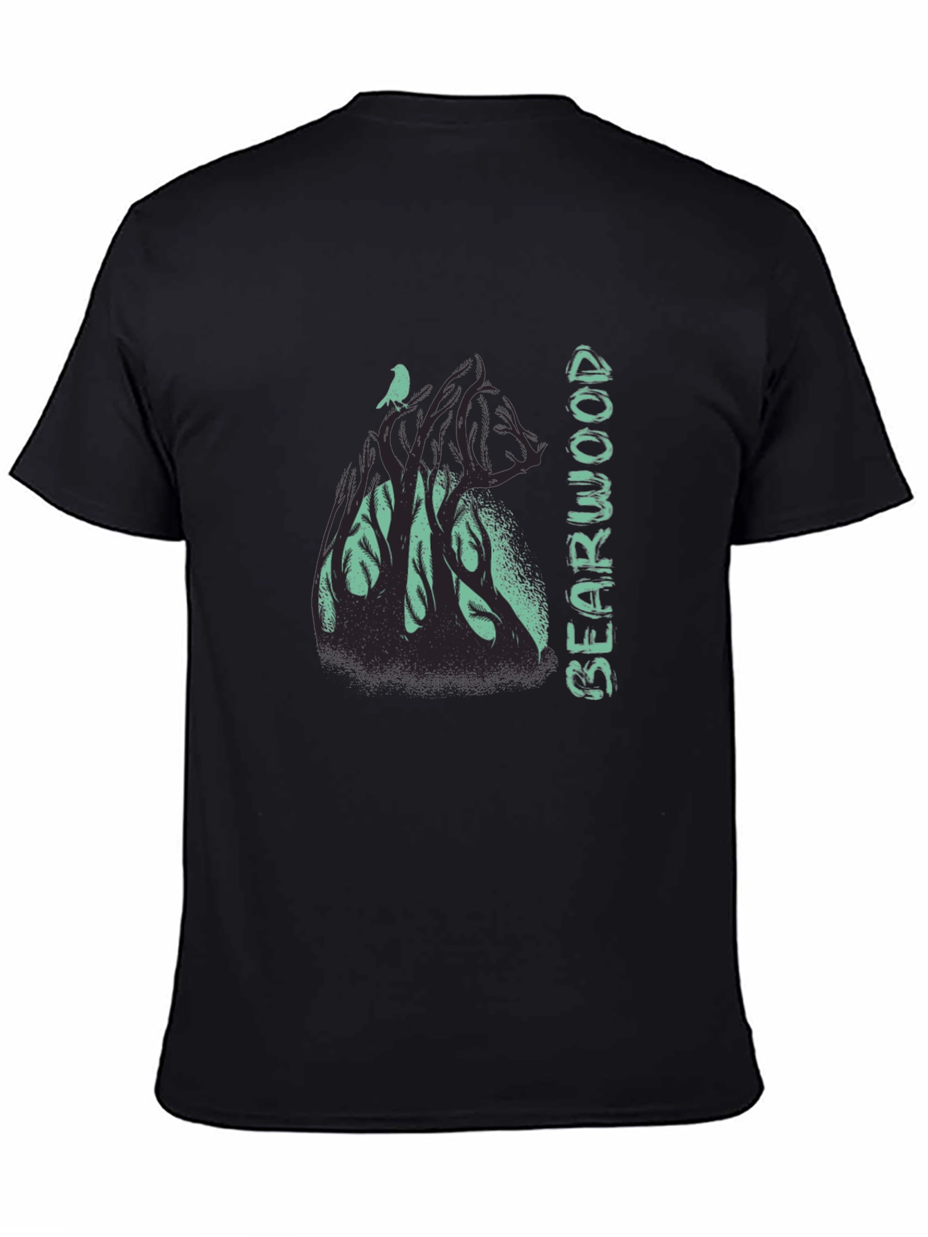 Bearwood Black Graphic Tee