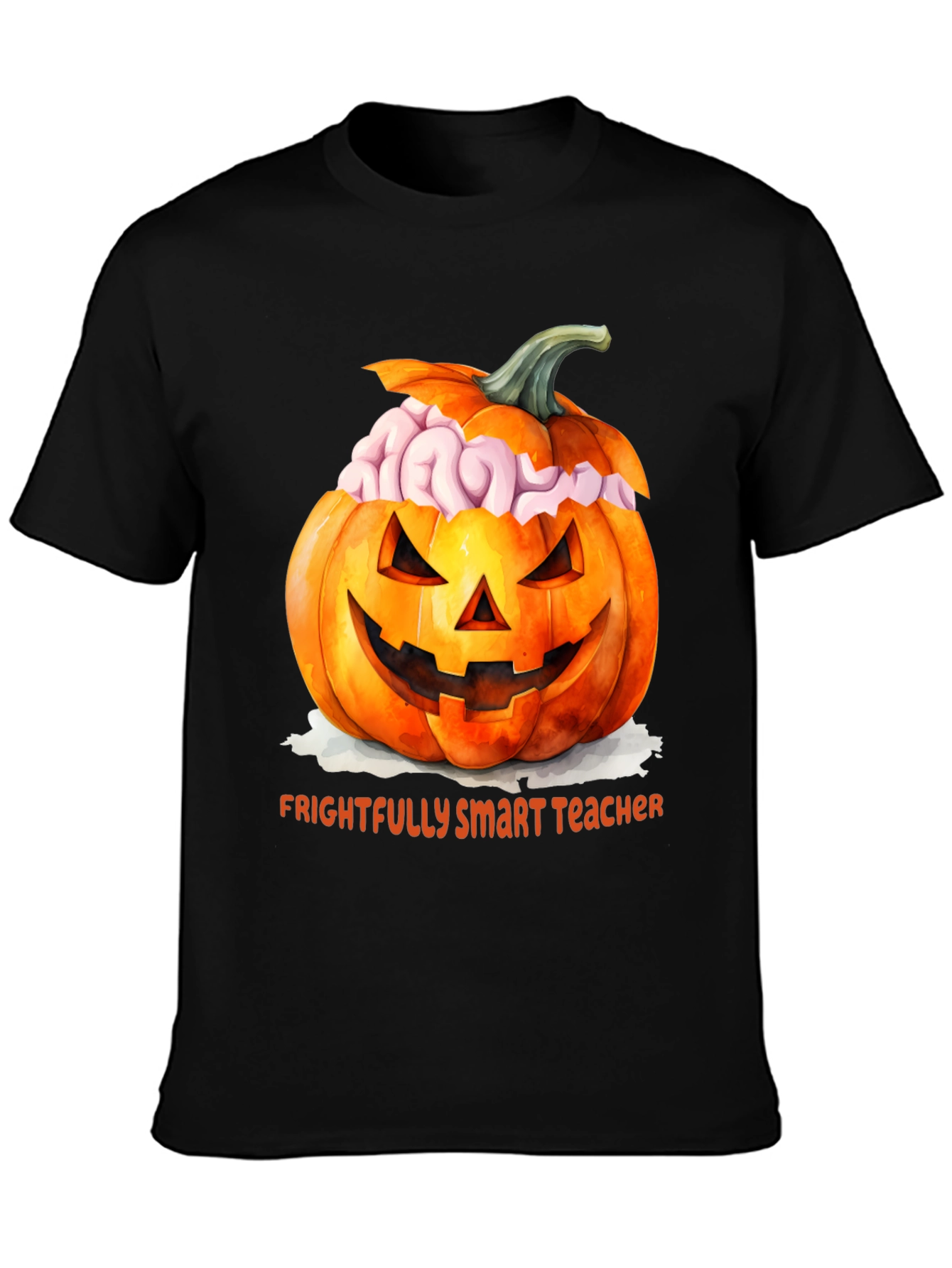 Frightfully Smart Teacher Halloween T-Shirt