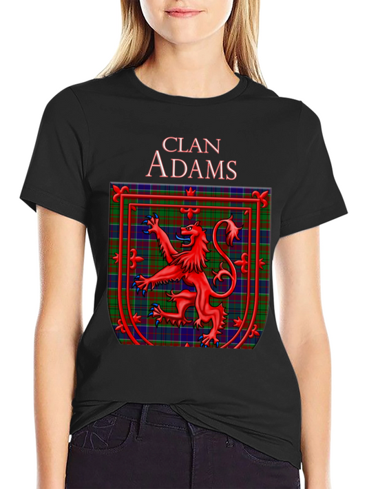 Clan Adams Scottish Tartan T-Shirt