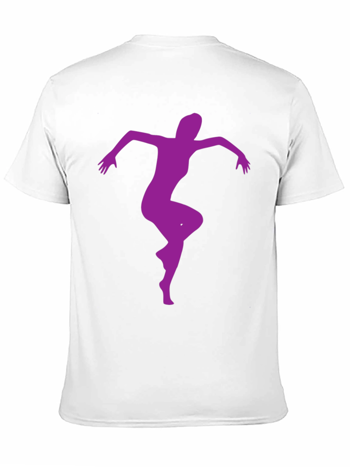 Dancing Woman Graphic Tee - Black