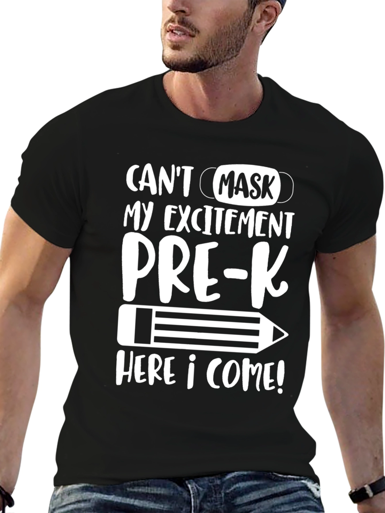 Pre-K Mask Excitement T-Shirt