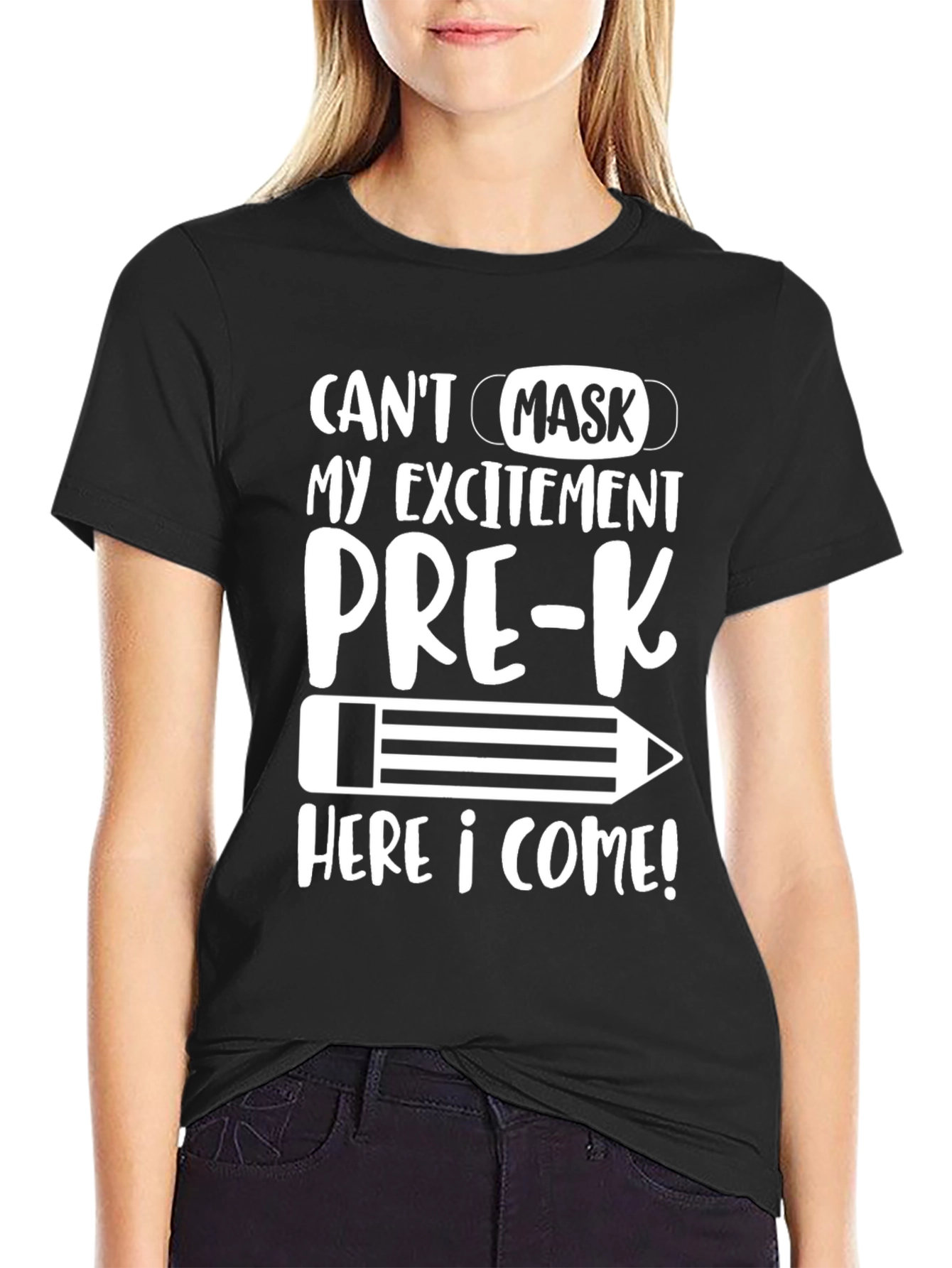 Pre-K Mask Excitement T-Shirt