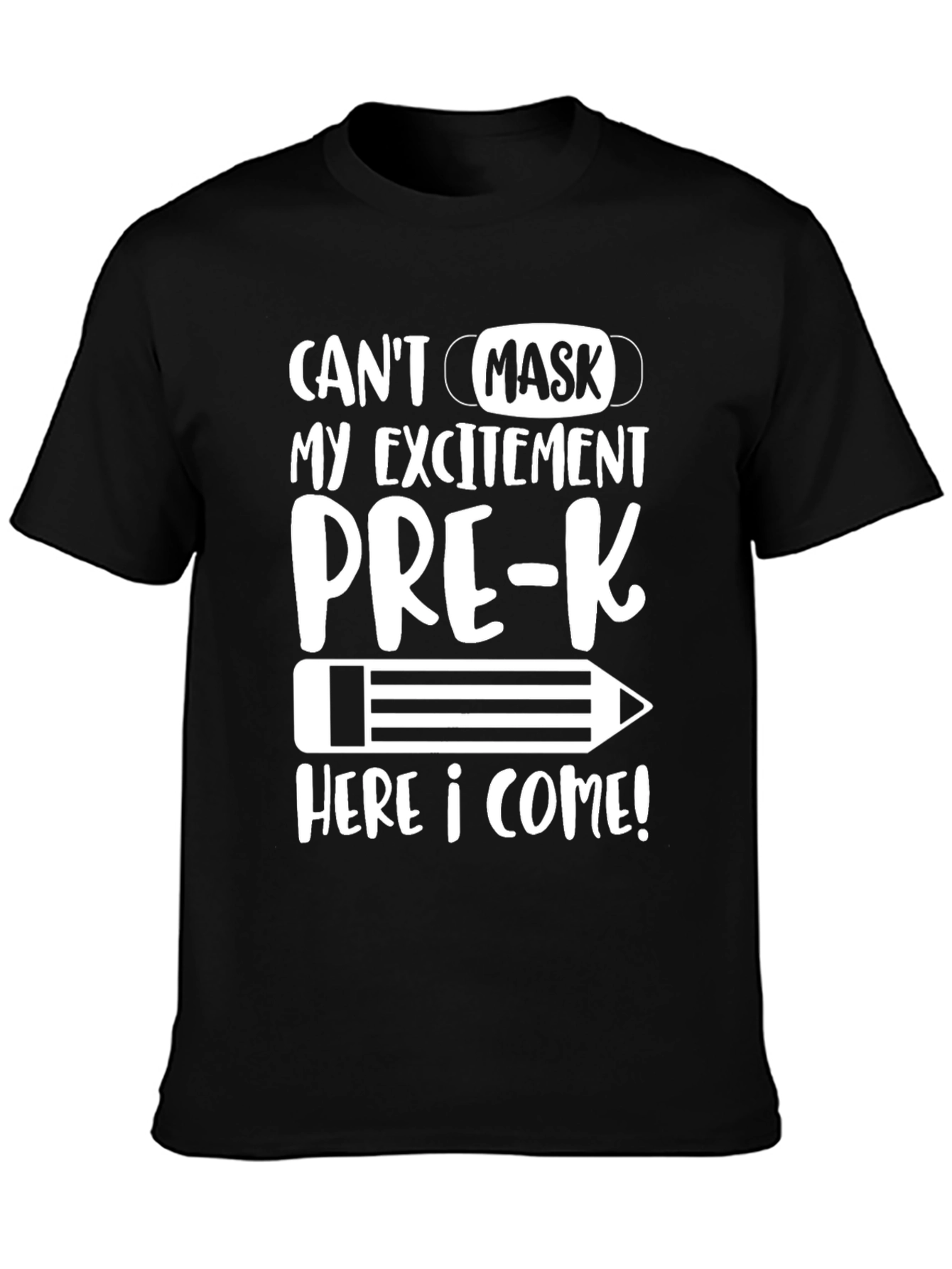 Pre-K Mask Excitement T-Shirt