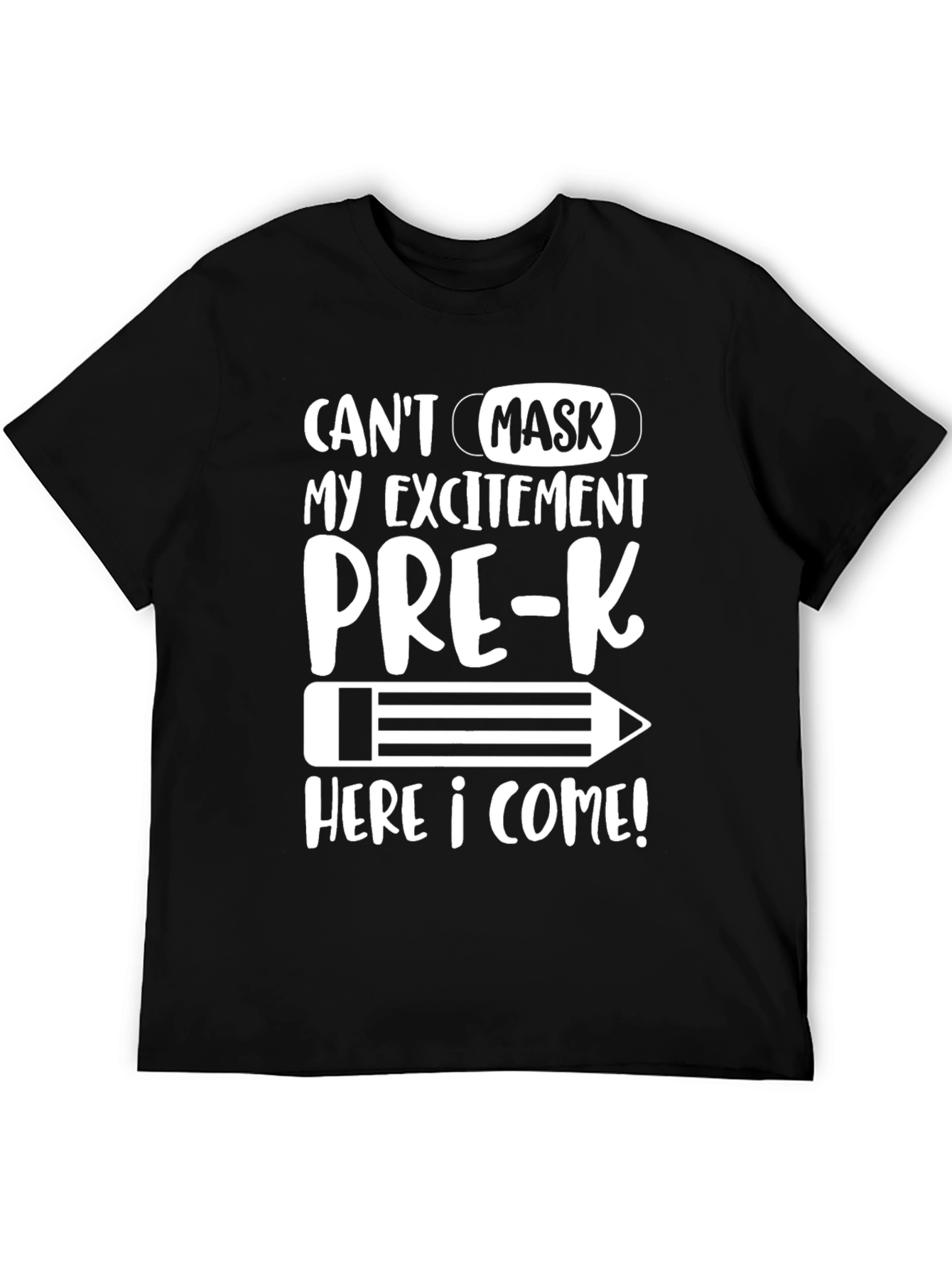 Pre-K Mask Excitement T-Shirt