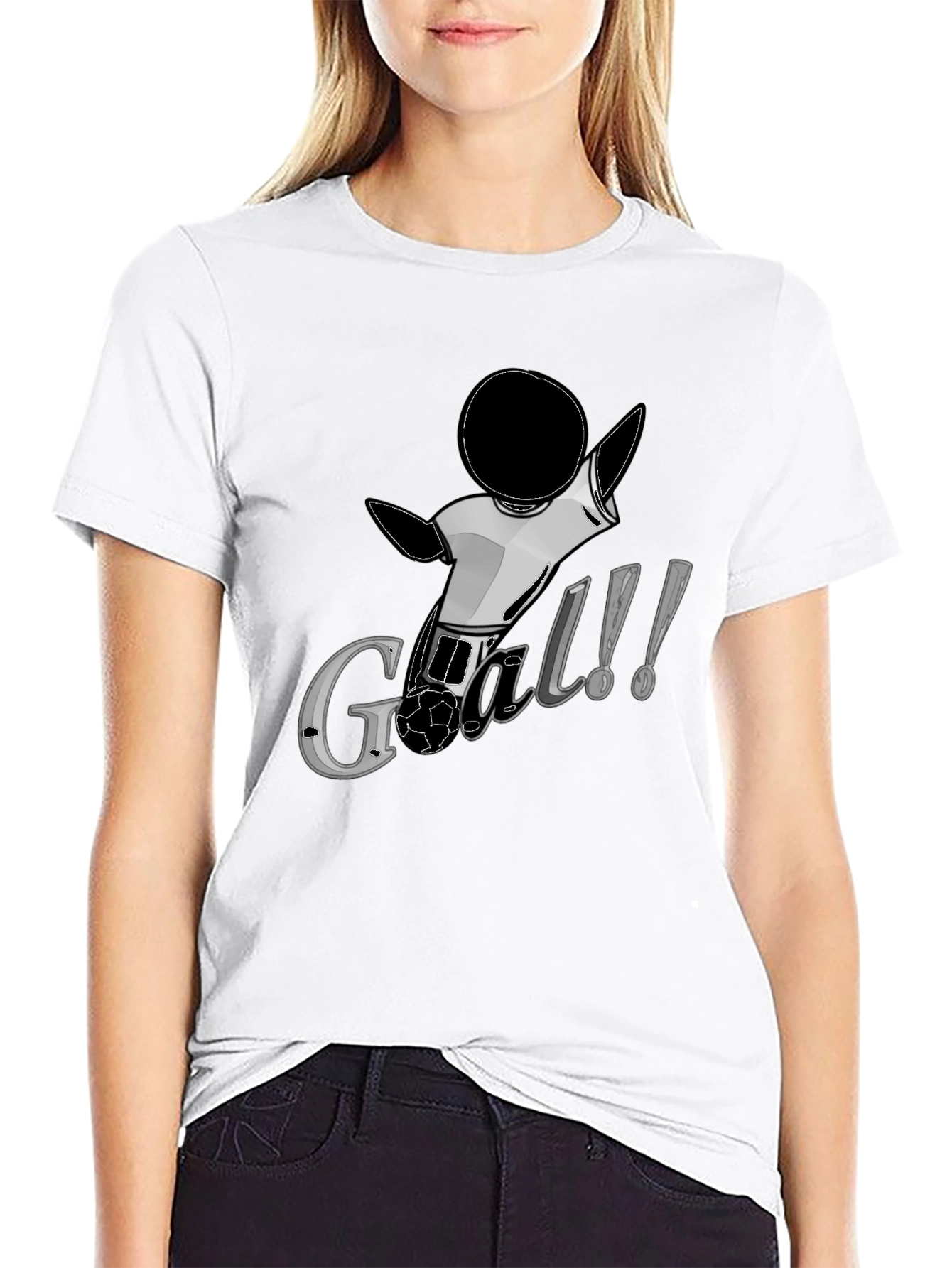 Goal! Graphic T-Shirt - Sporty Design