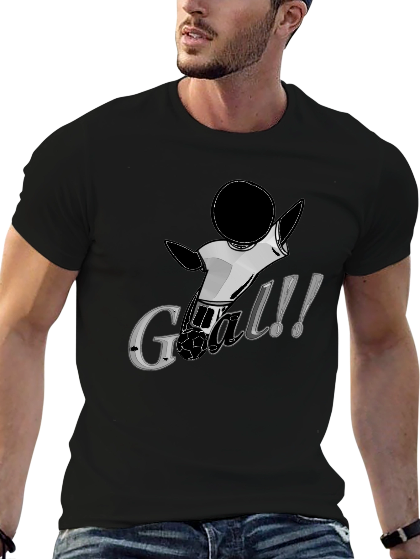 Goal! Graphic T-Shirt - Sporty Design