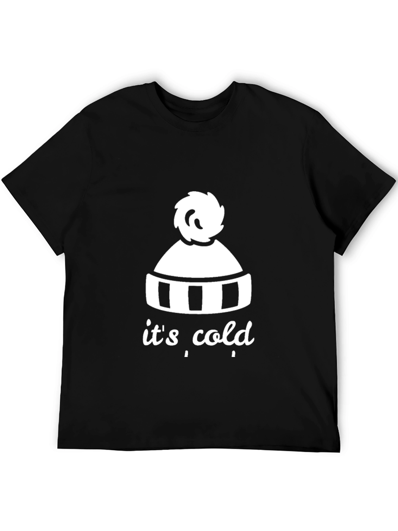 Its Cold Beanie Graphic Tee