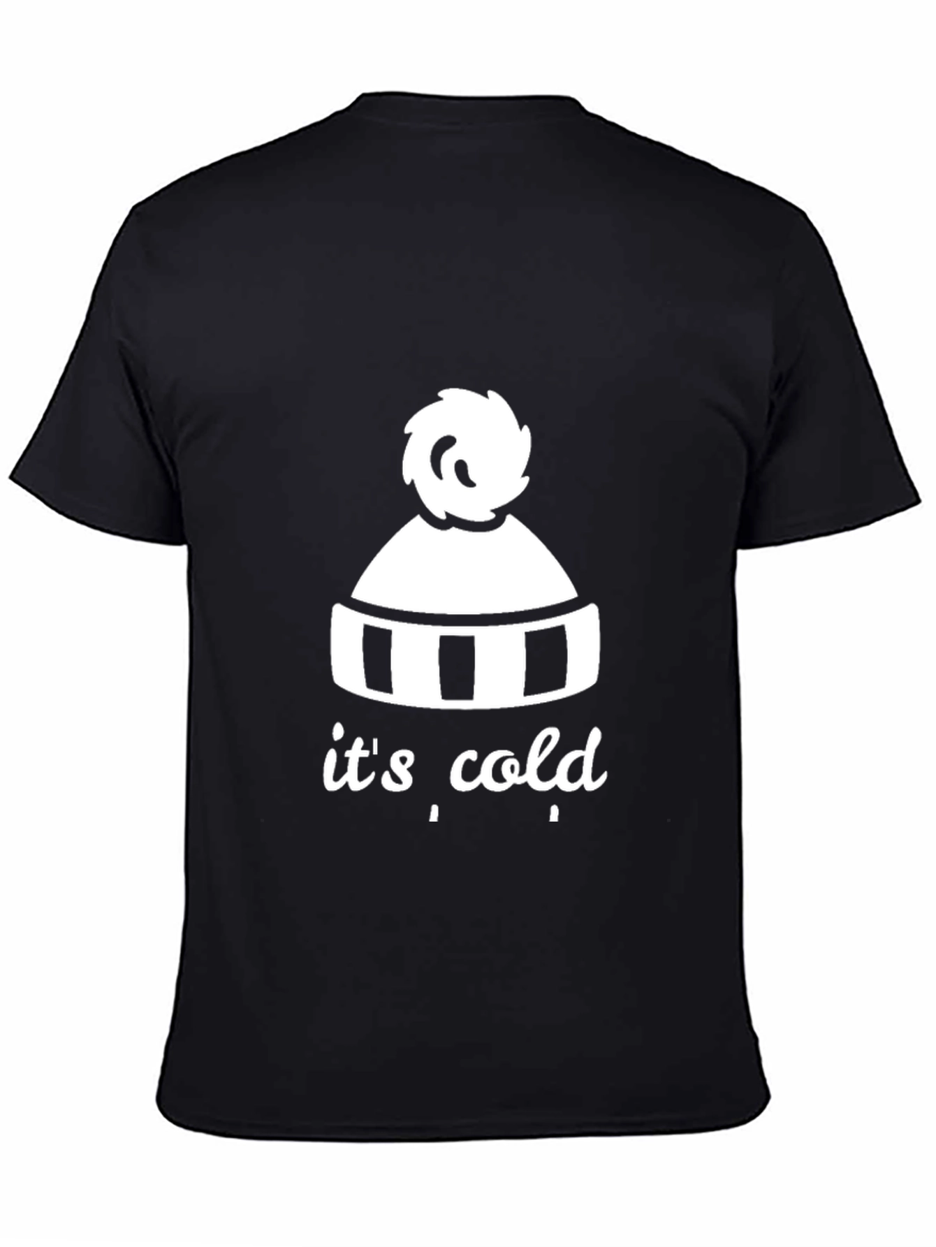 Its Cold Beanie Graphic Tee