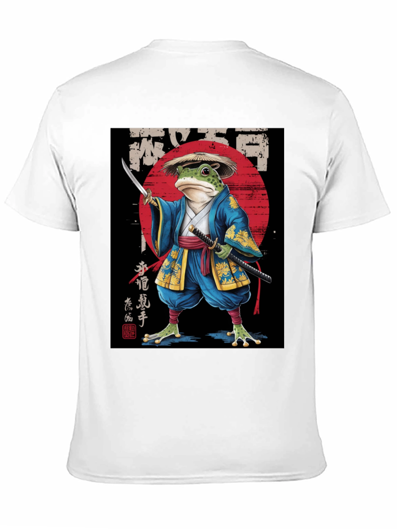 Samurai Frog Graphic Tee