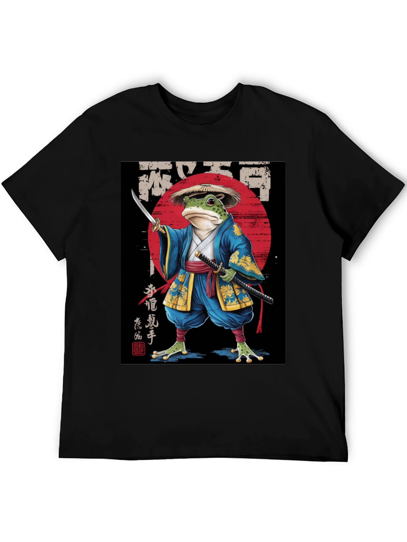 Samurai Frog Graphic Tee