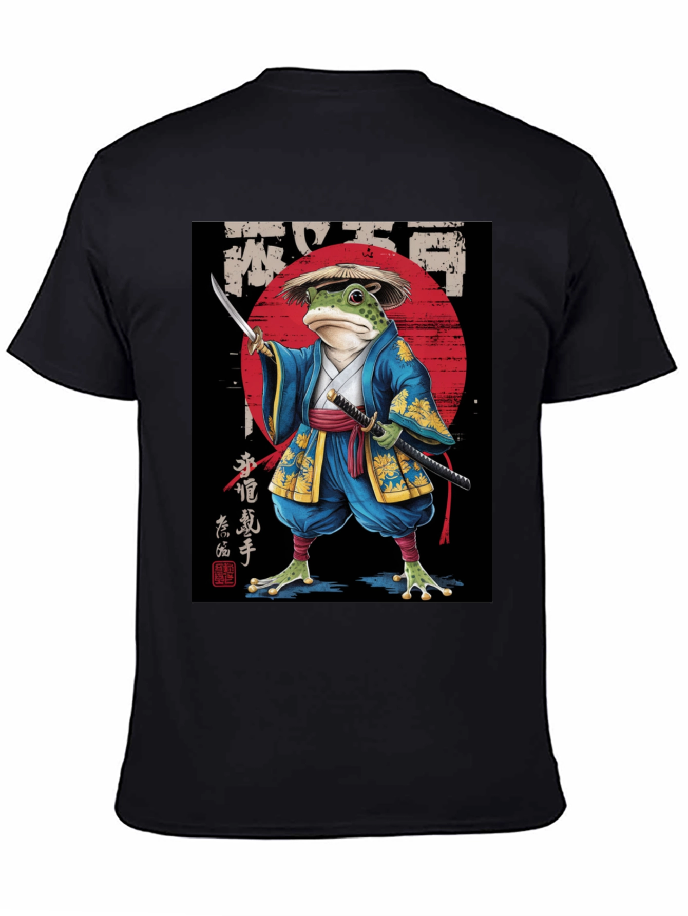 Samurai Frog Graphic Tee