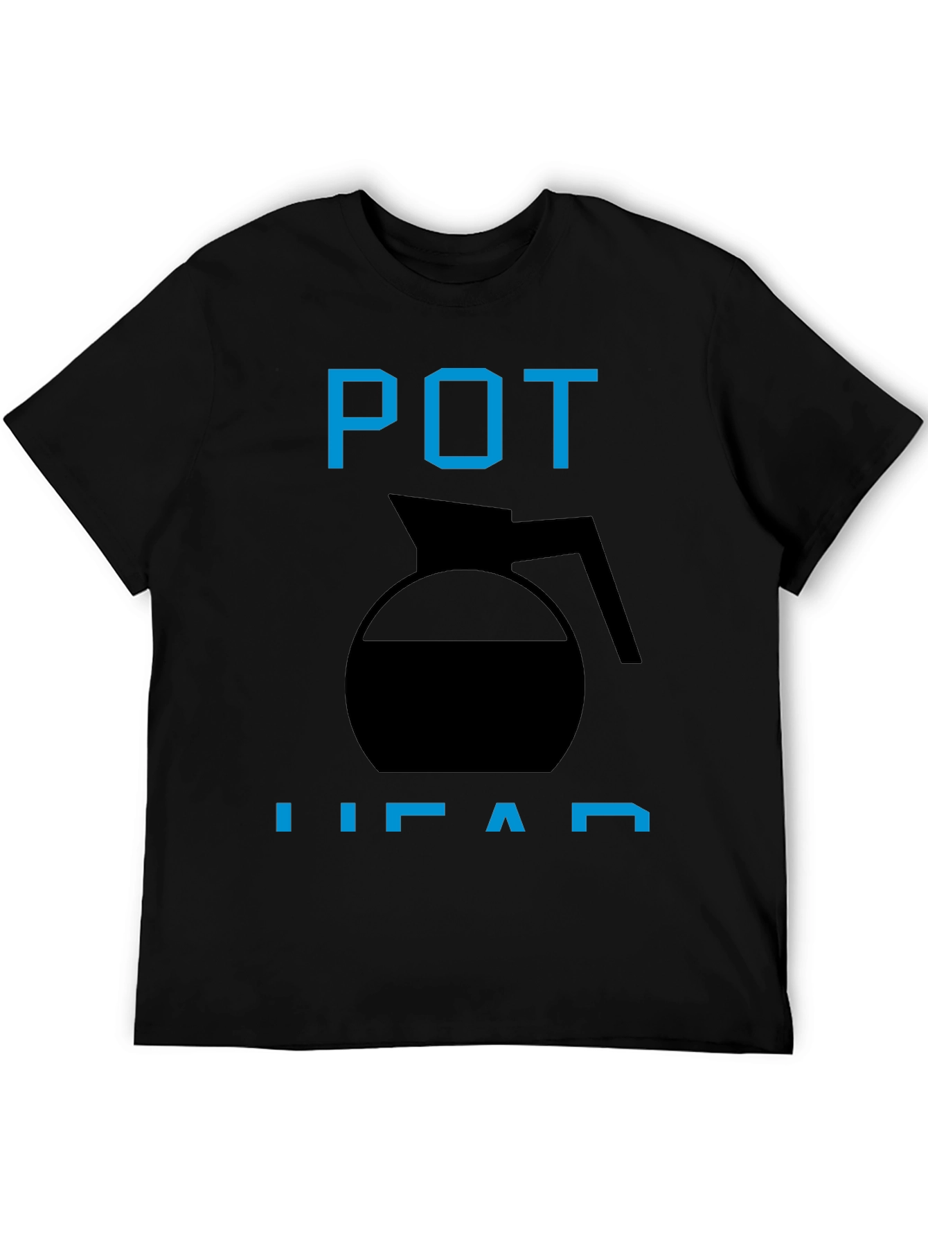 Pot Head Black Graphic Tee