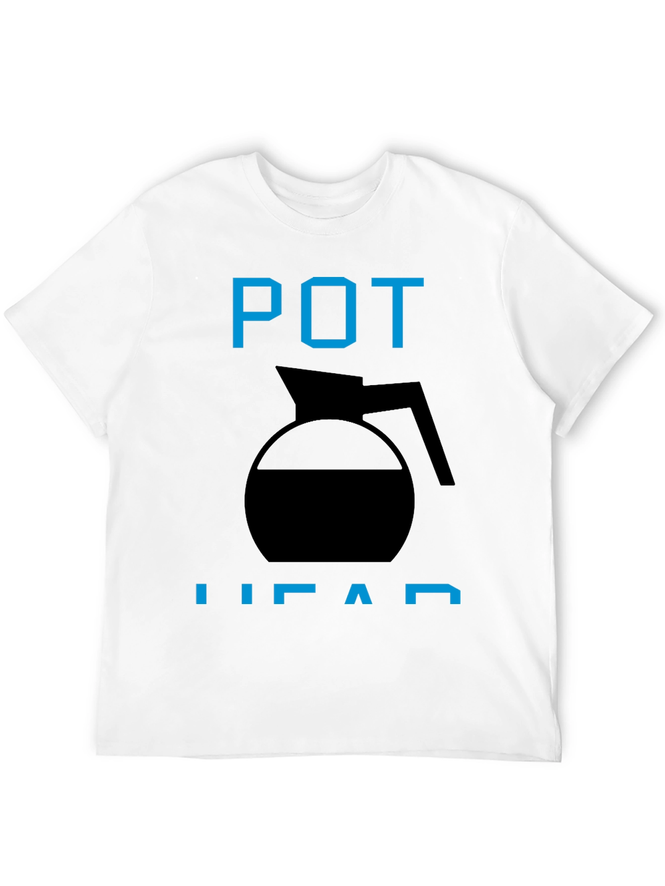Pot Head Black Graphic Tee