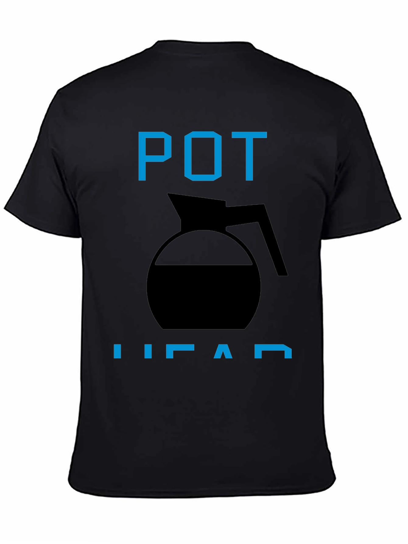 Pot Head Black Graphic Tee