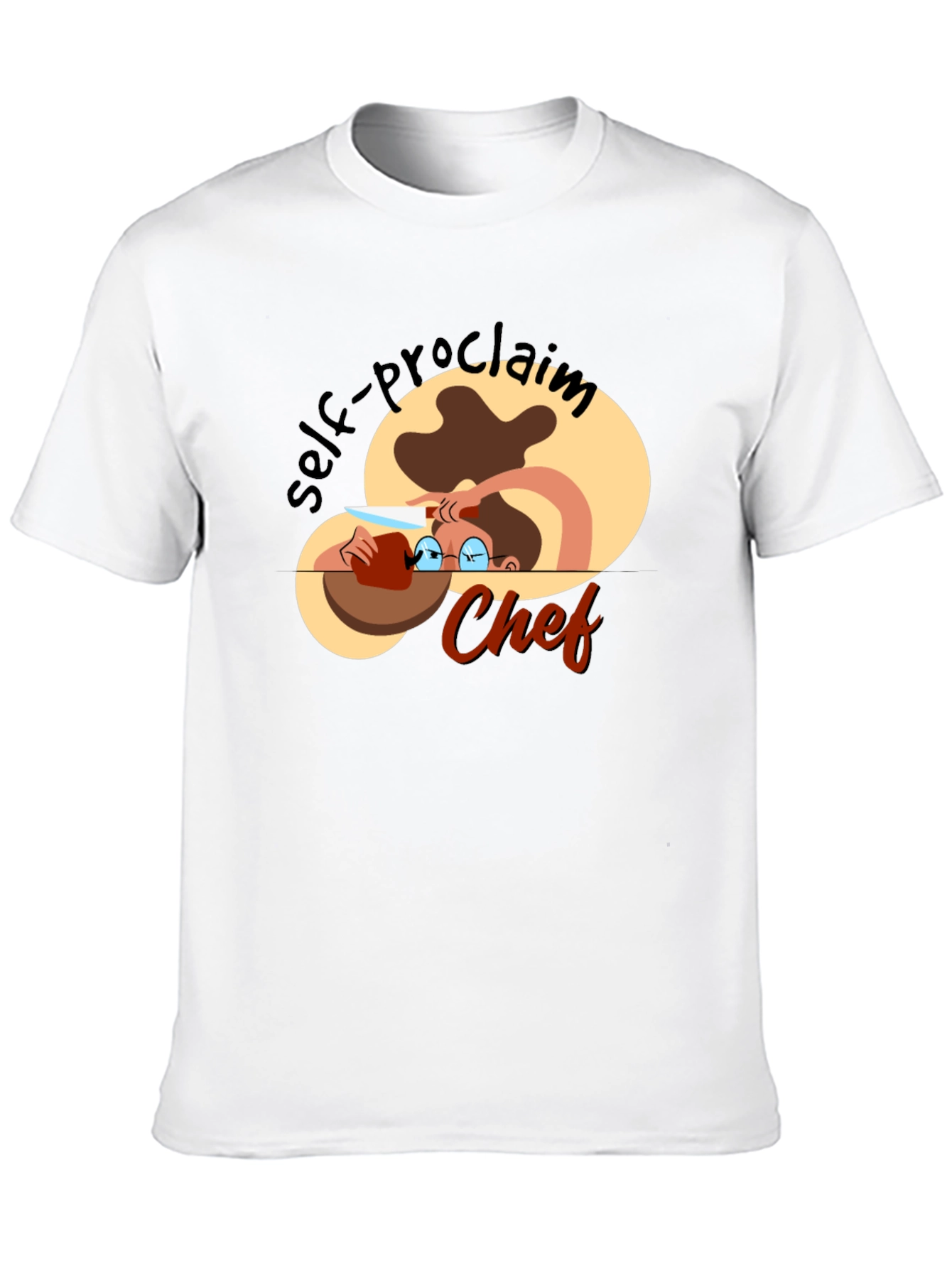 Self-Proclaimed Chef Black T-Shirt