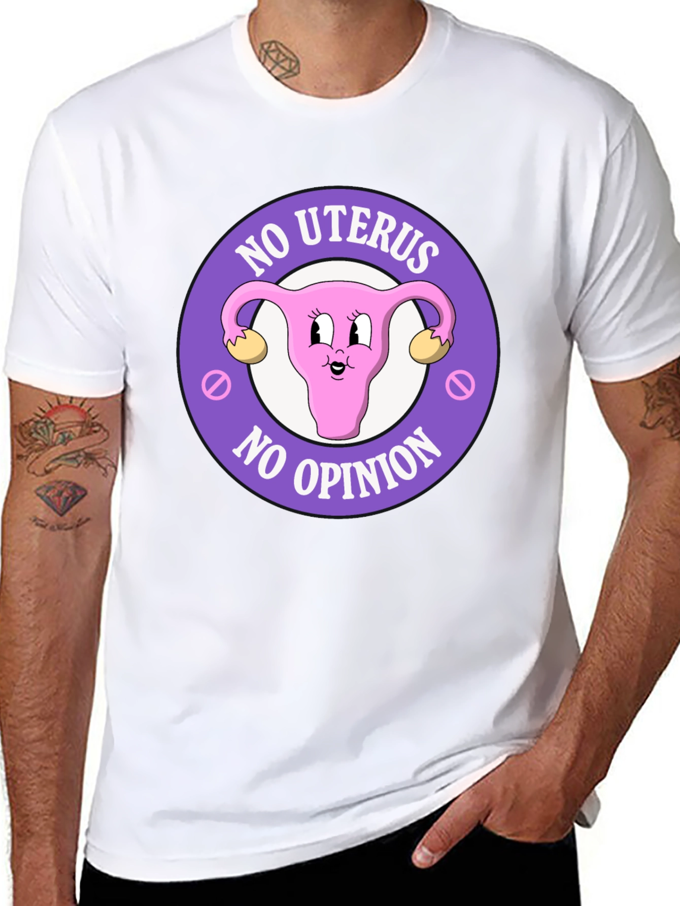 No Uterus No Opinion Graphic Tee