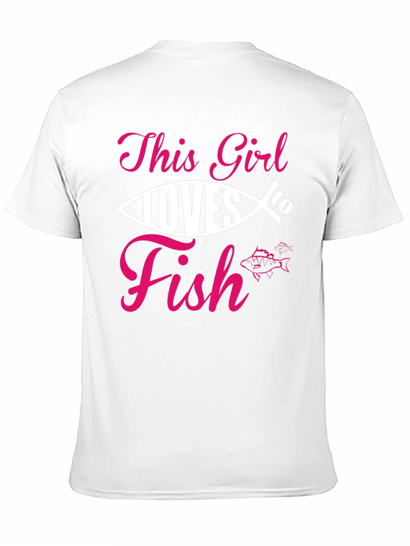 This Girl Loves to Fish T-Shirt