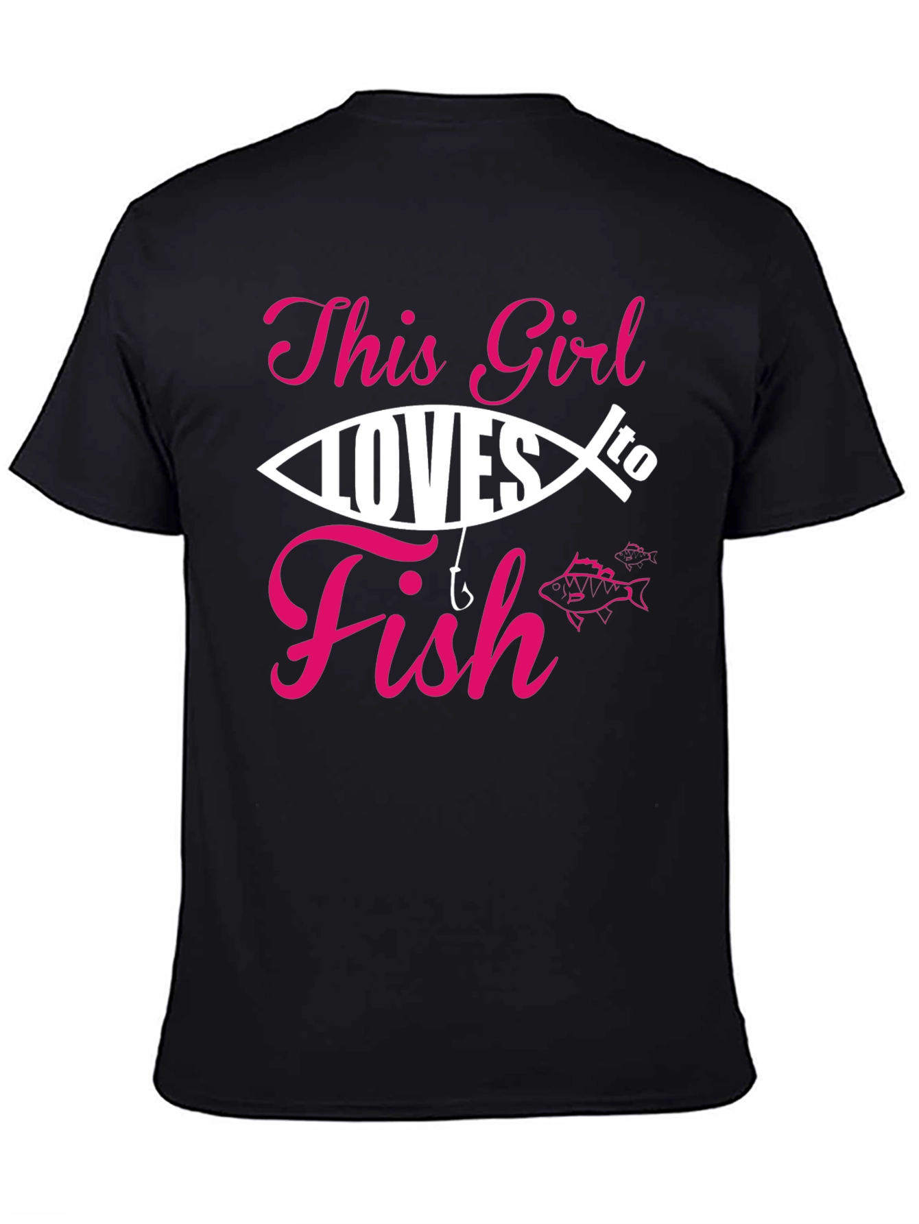 This Girl Loves to Fish T-Shirt
