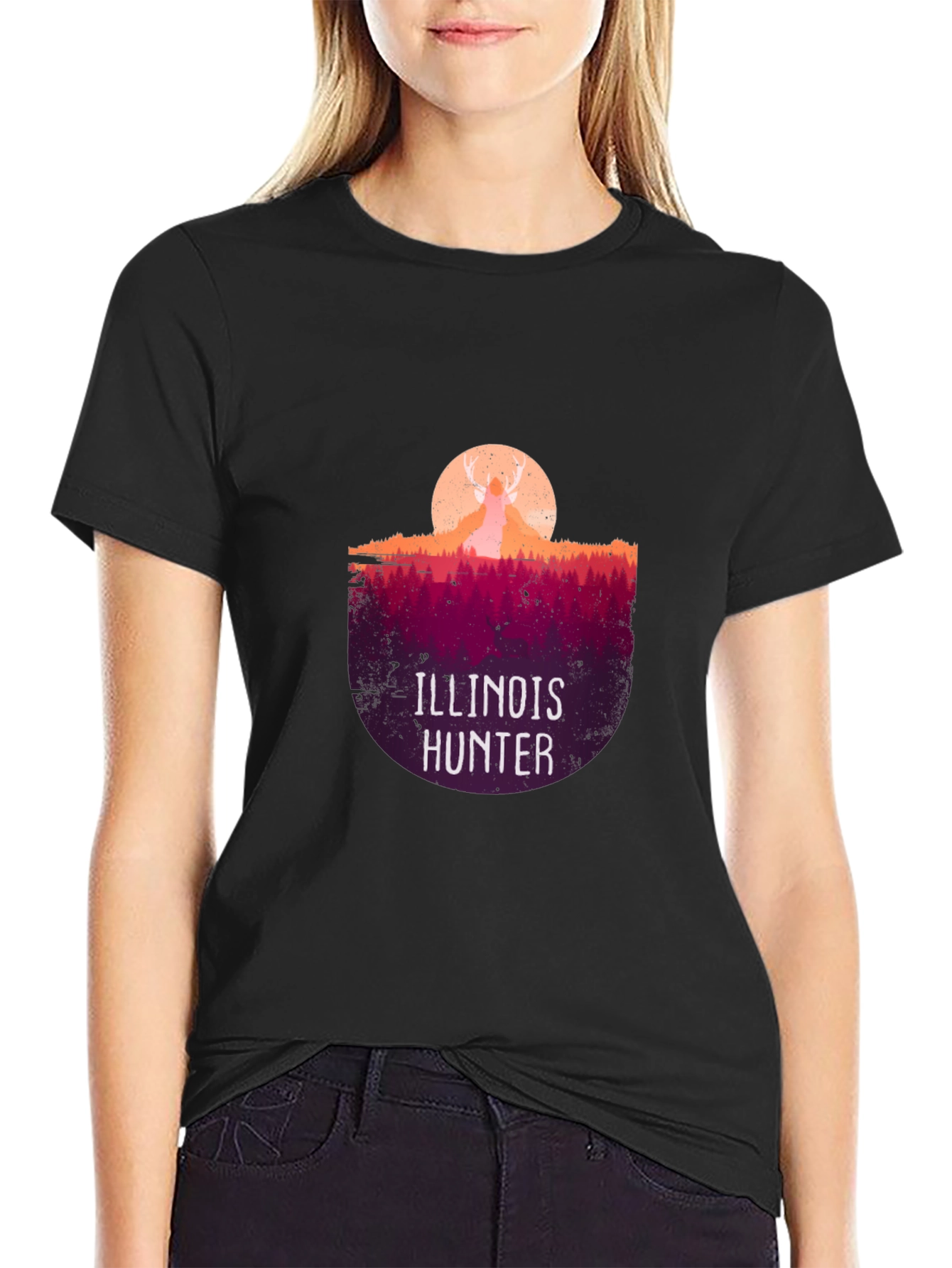 Illinois Hunter Graphic T-Shirt