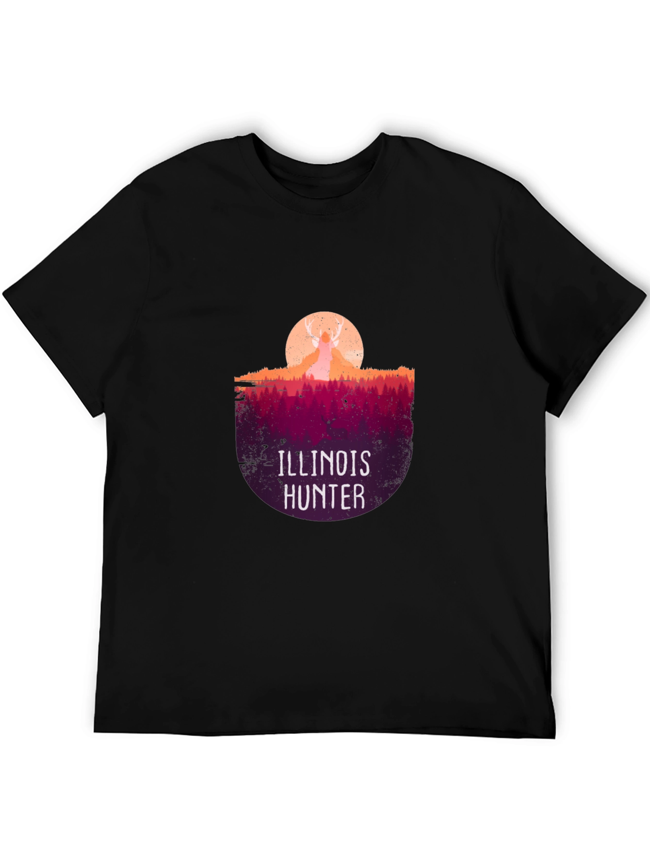 Illinois Hunter Graphic T-Shirt