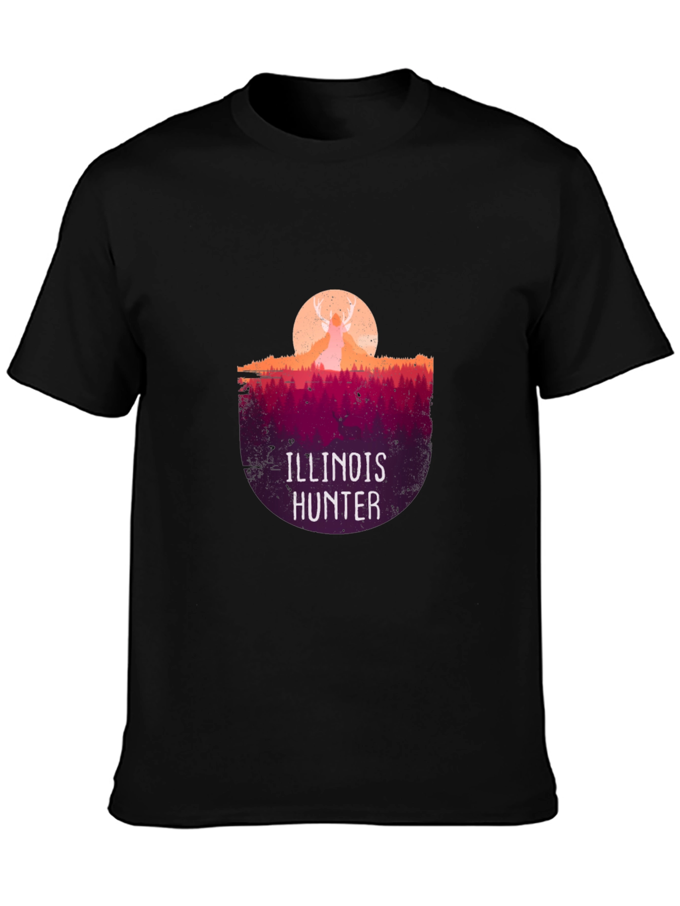 Illinois Hunter Graphic T-Shirt