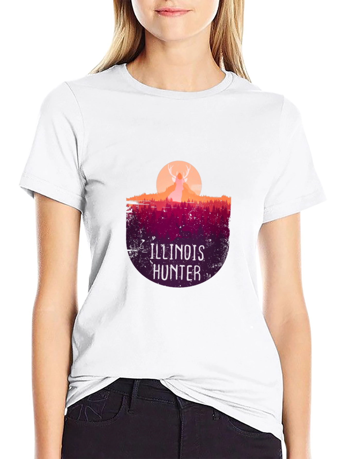 Illinois Hunter Graphic T-Shirt