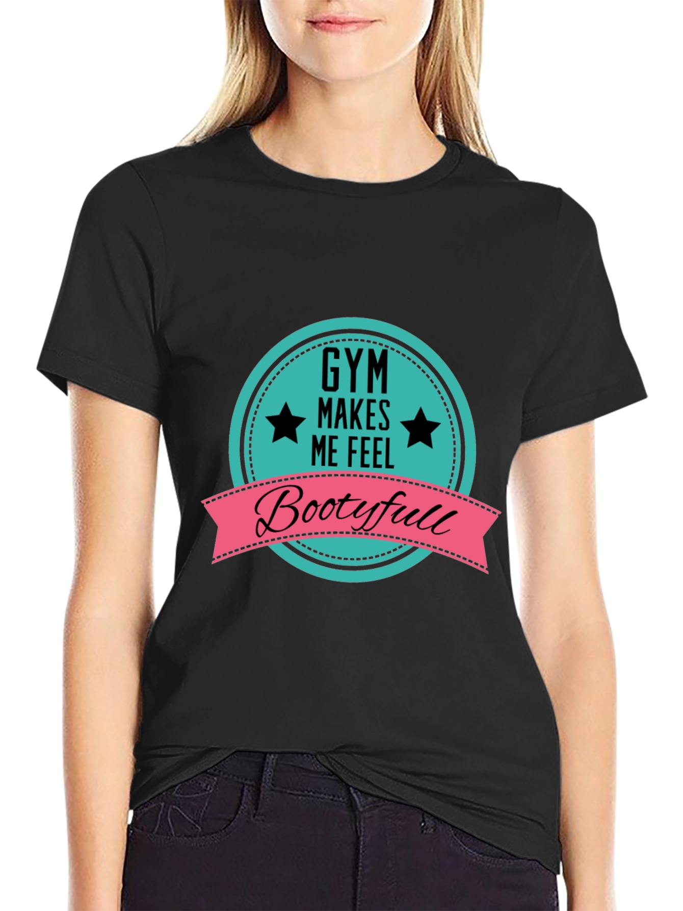 Gym Makes Me Feel Bootyfull T-Shirt