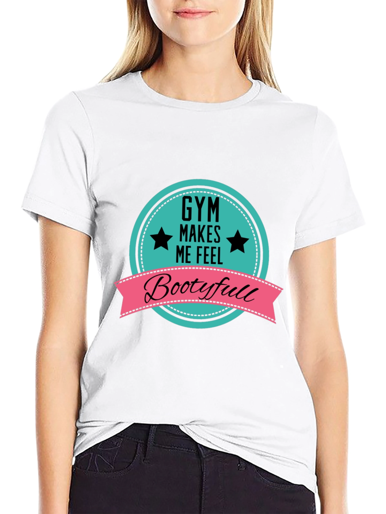 Gym Makes Me Feel Bootyfull T-Shirt
