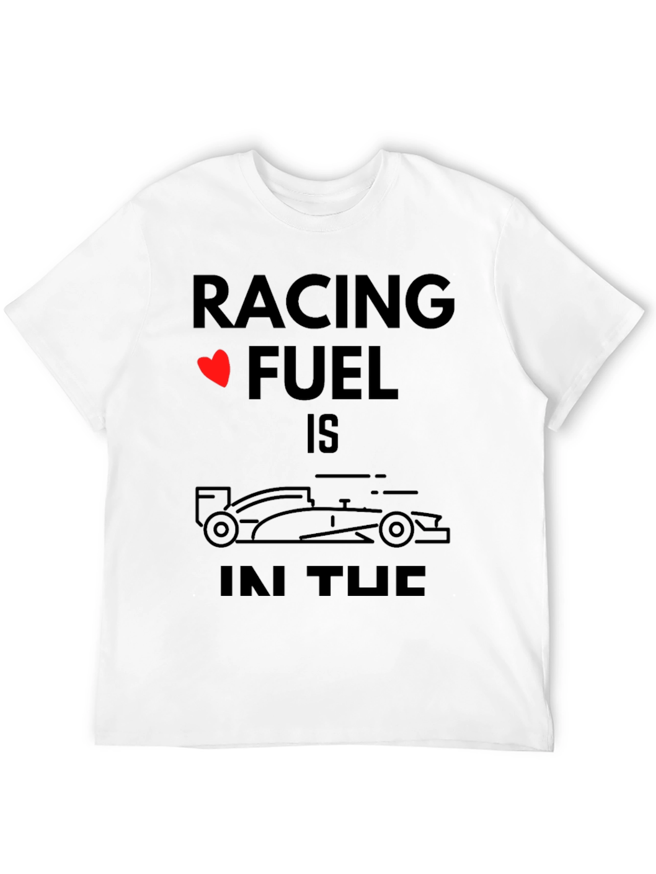 Racing Fuel T-Shirt: Formula 1 Fan Apparel