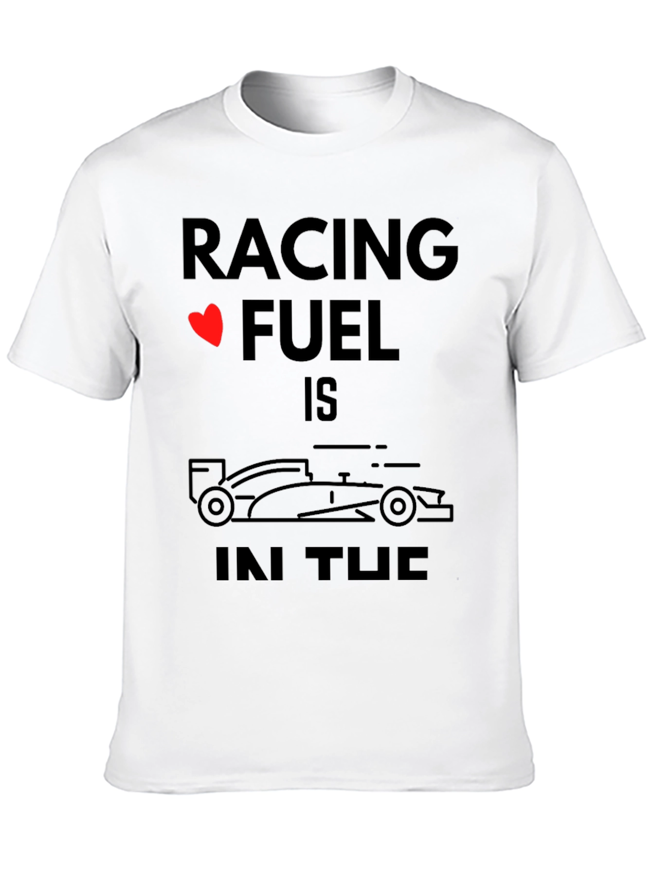 Racing Fuel T-Shirt: Formula 1 Fan Apparel