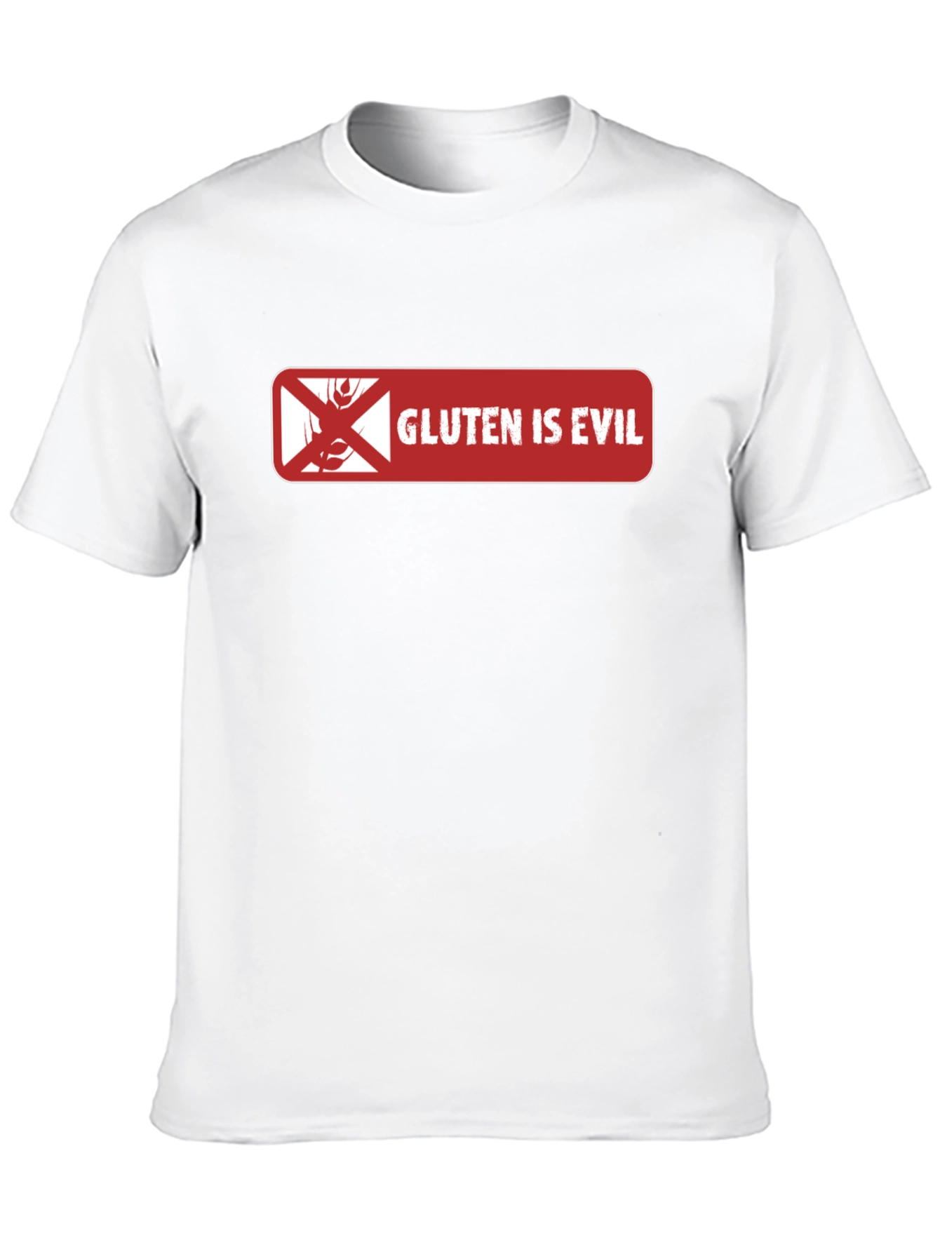Gluten is Evil Graphic T-Shirt
