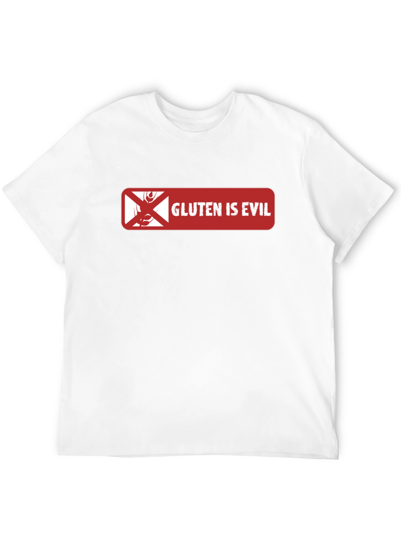 Gluten is Evil Graphic T-Shirt