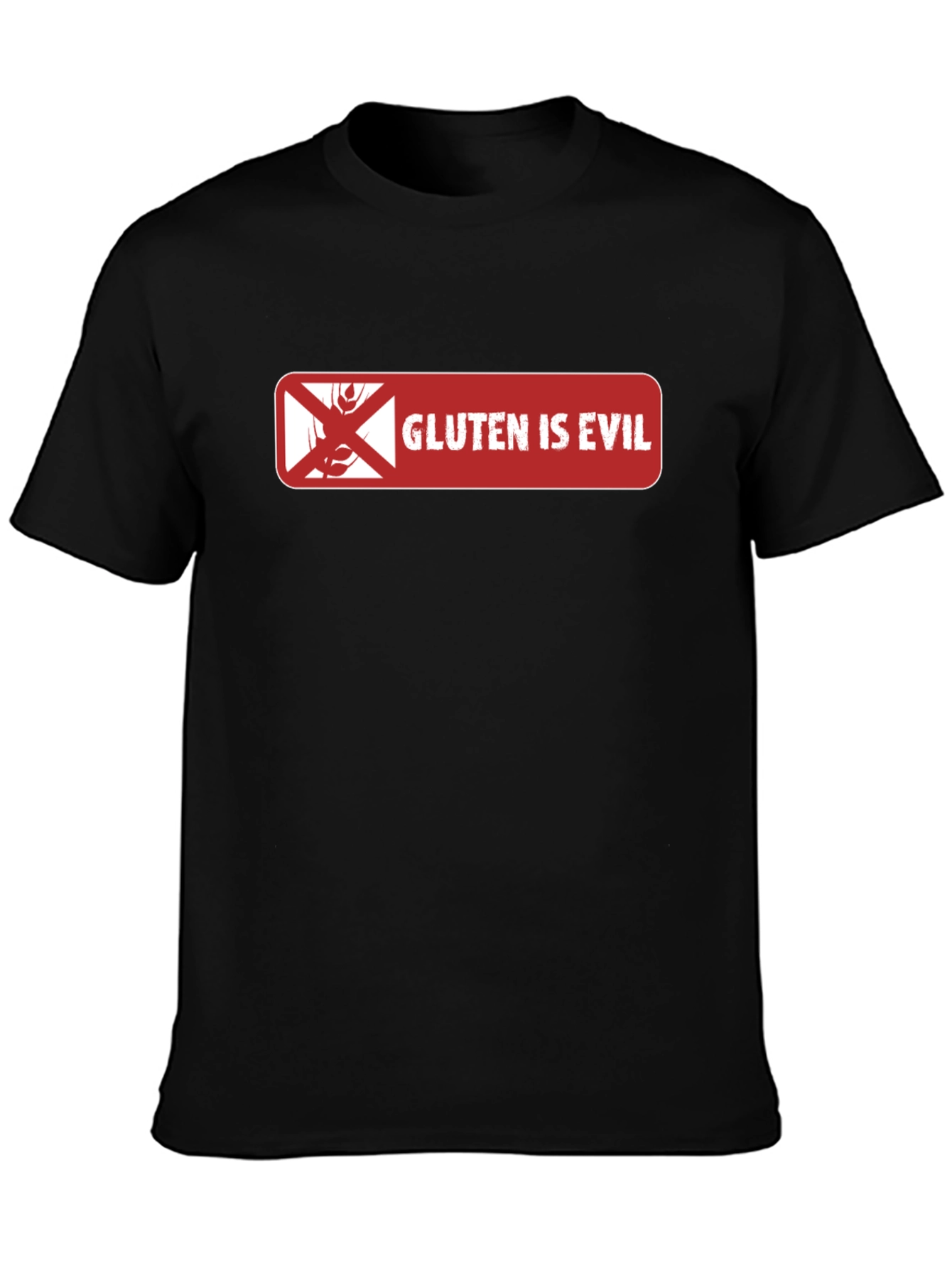Gluten is Evil Graphic T-Shirt