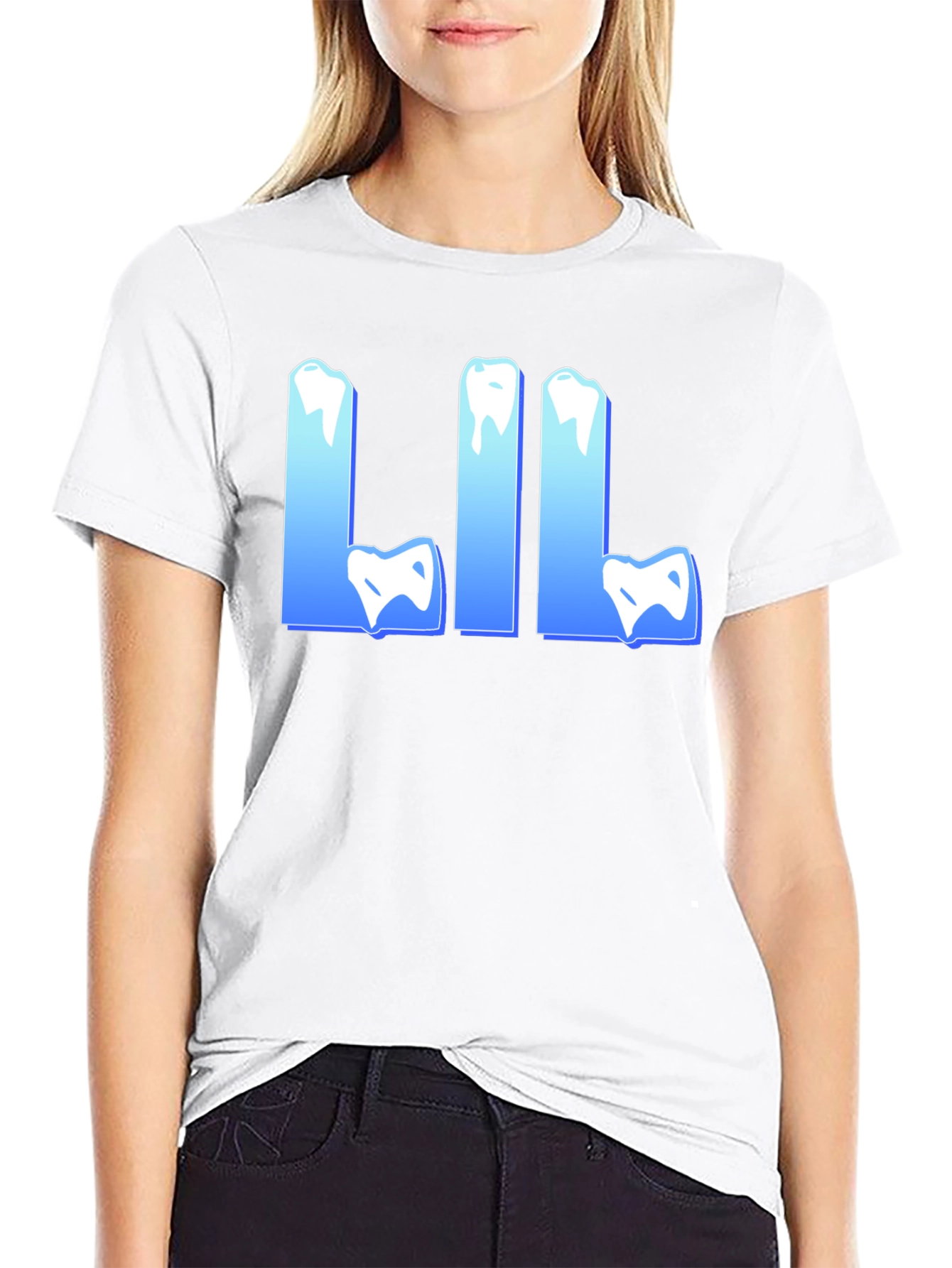 Iced Out LIL Black Tee