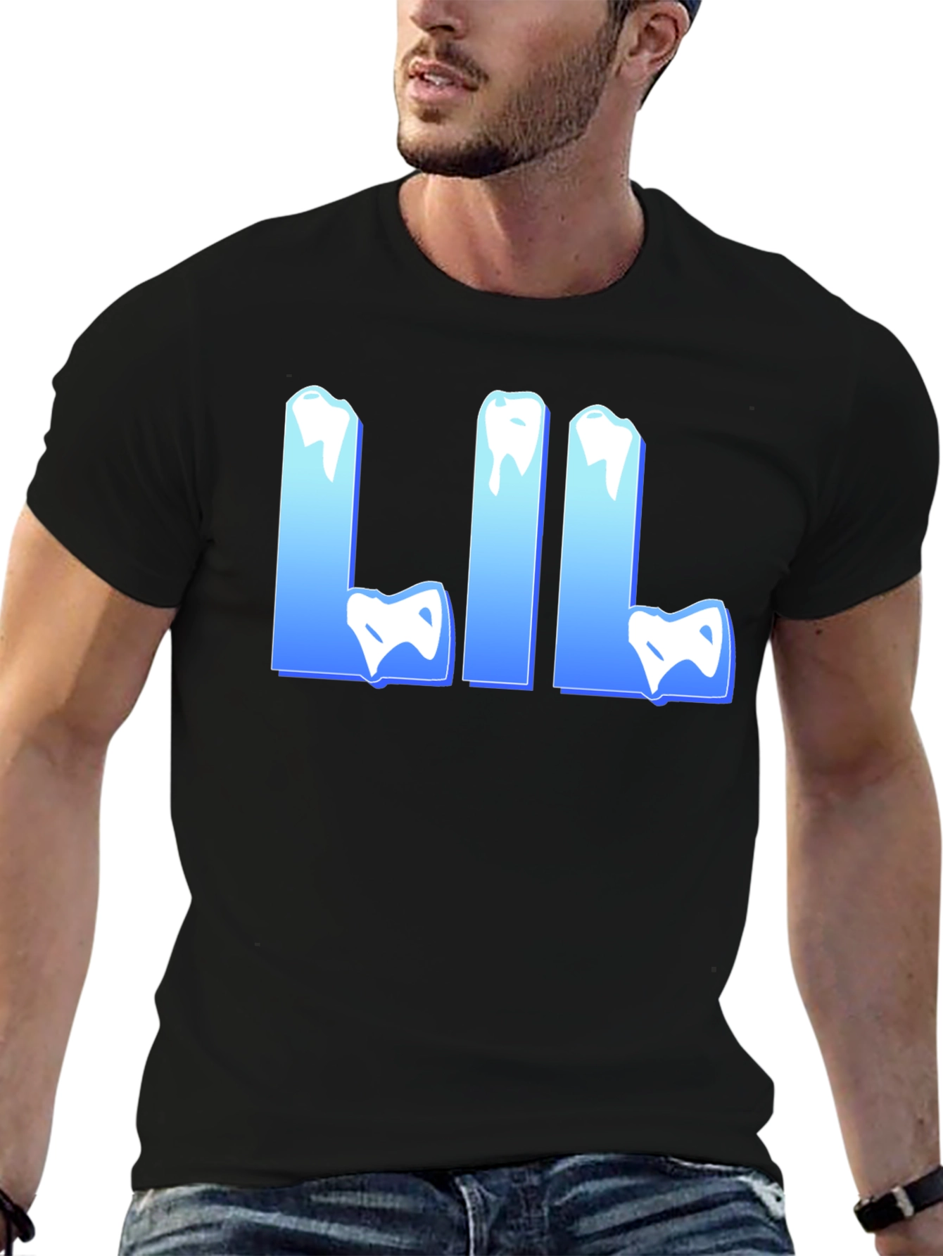 Iced Out LIL Black Tee