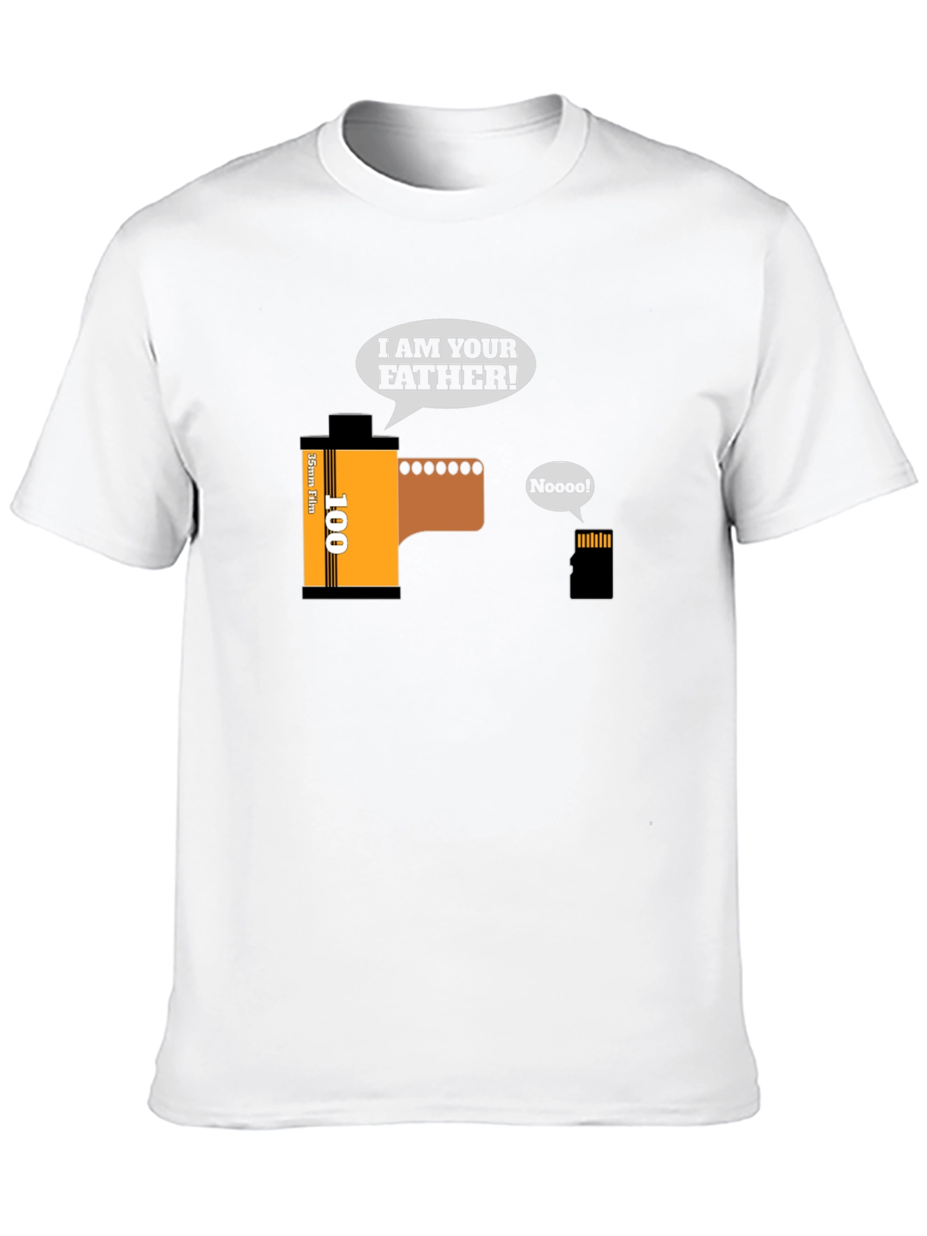 Funny Photography Film & SD Card T-Shirt