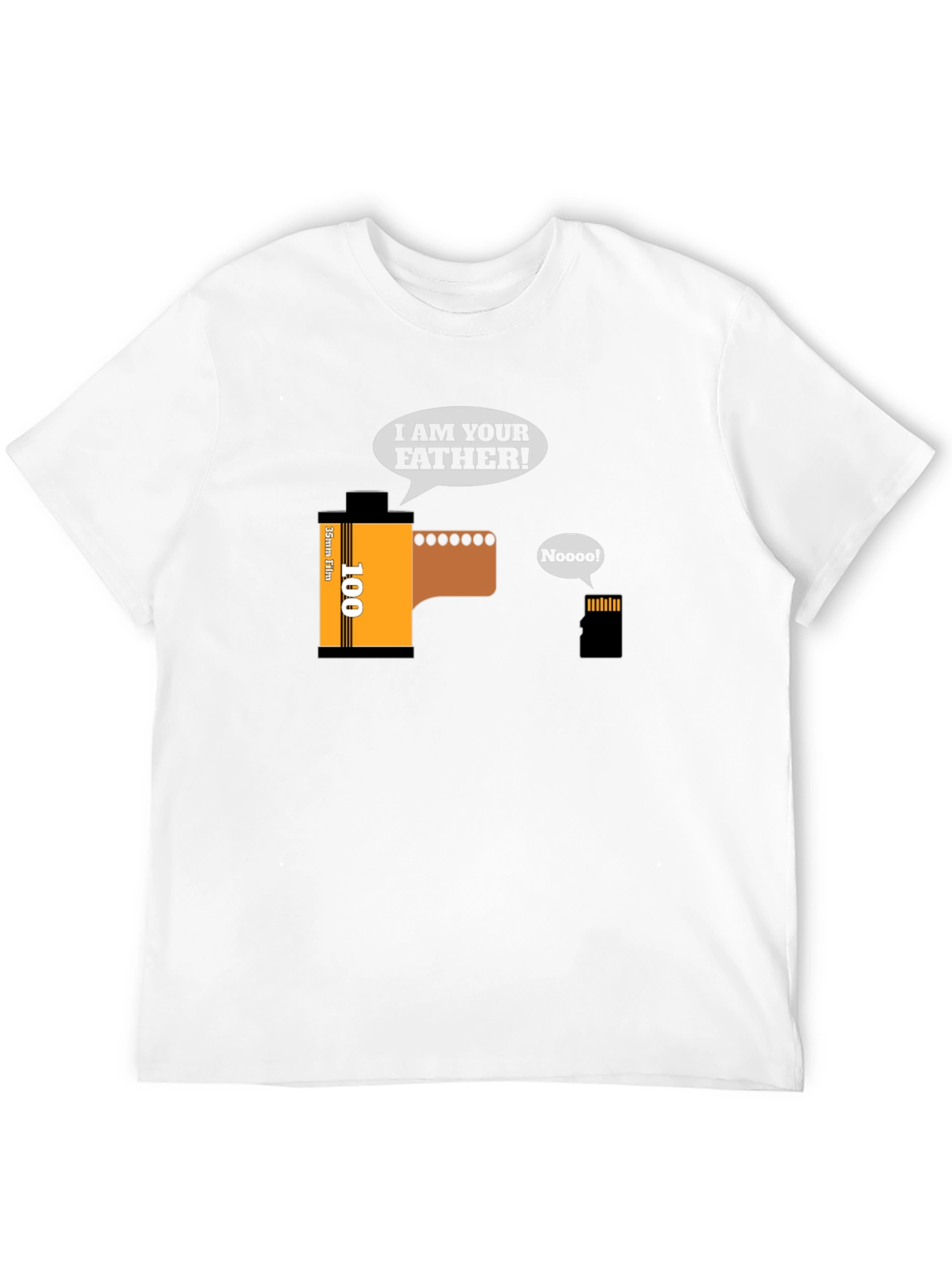 Funny Photography Film & SD Card T-Shirt