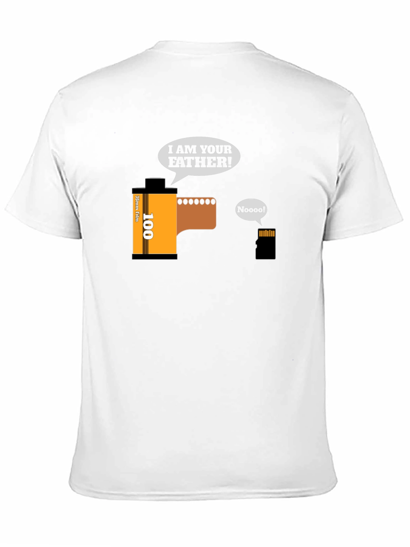 Funny Photography Film & SD Card T-Shirt