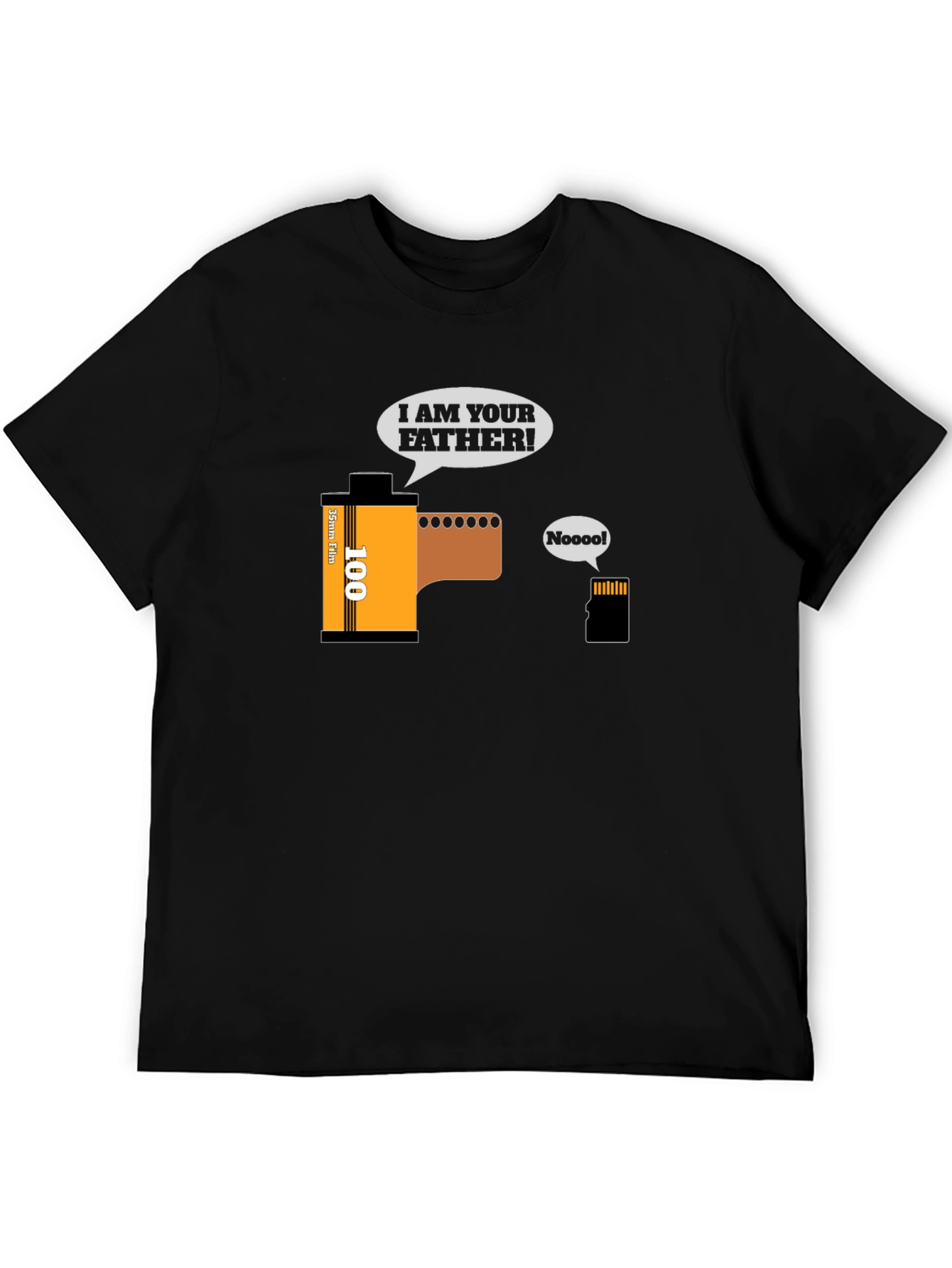 Funny Photography Film & SD Card T-Shirt