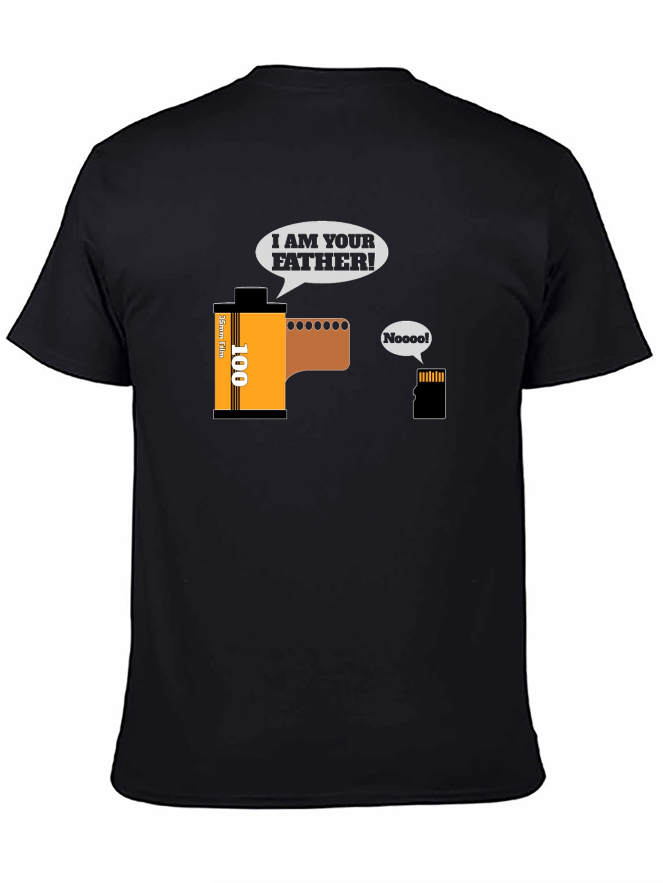 Funny Photography Film & SD Card T-Shirt