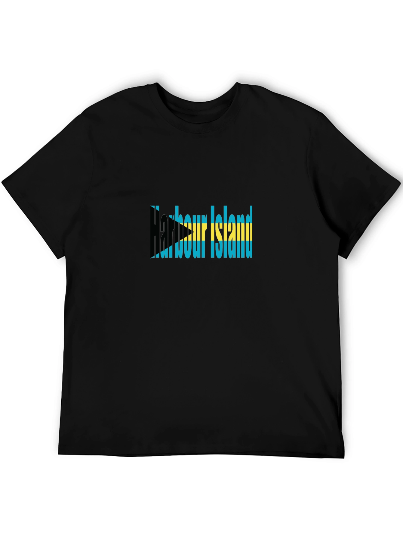 Harbour Island Bahamas Flag Graphic Tee