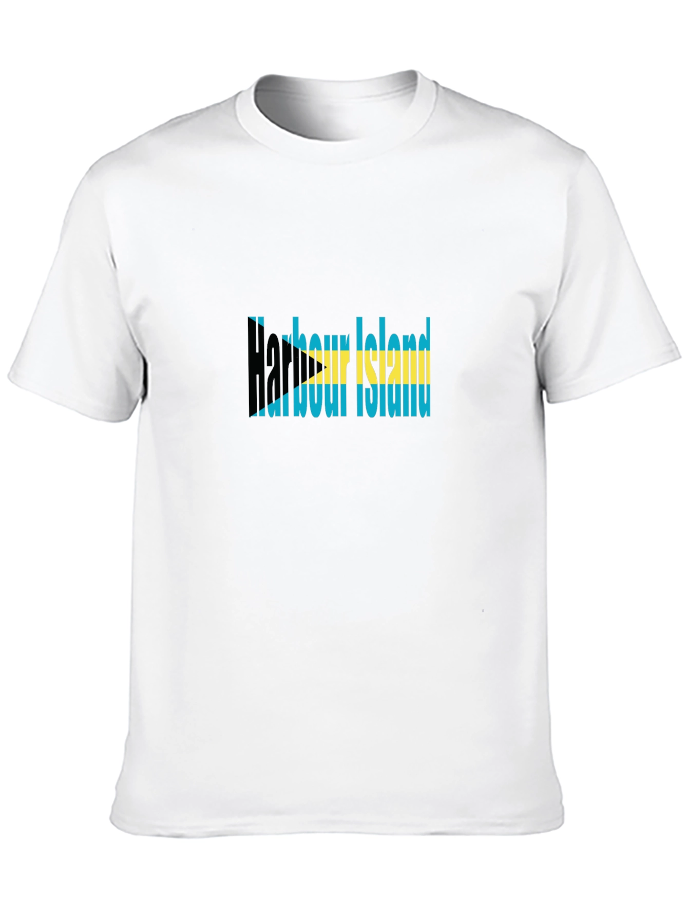 Harbour Island Bahamas Flag Graphic Tee