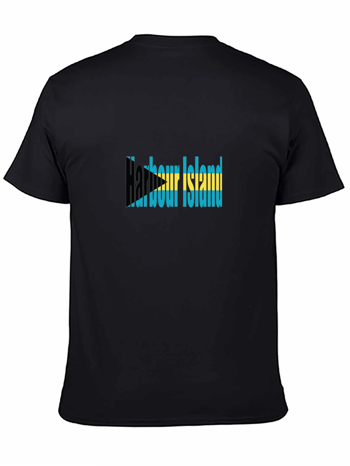 Harbour Island Bahamas Flag Graphic Tee