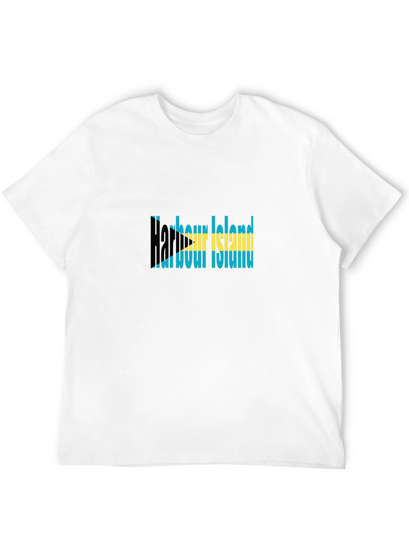 Harbour Island Bahamas Flag Graphic Tee