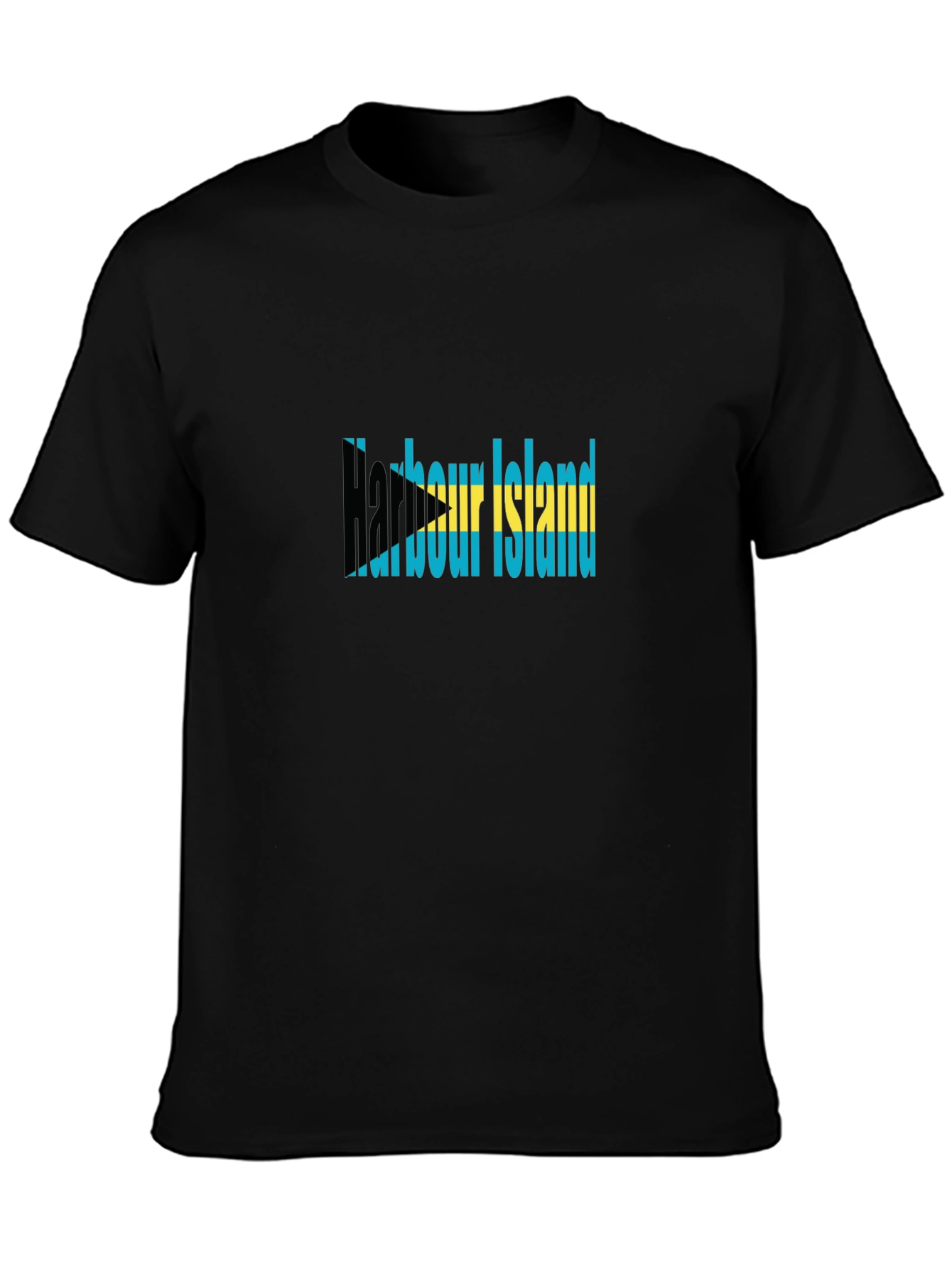Harbour Island Bahamas Flag Graphic Tee