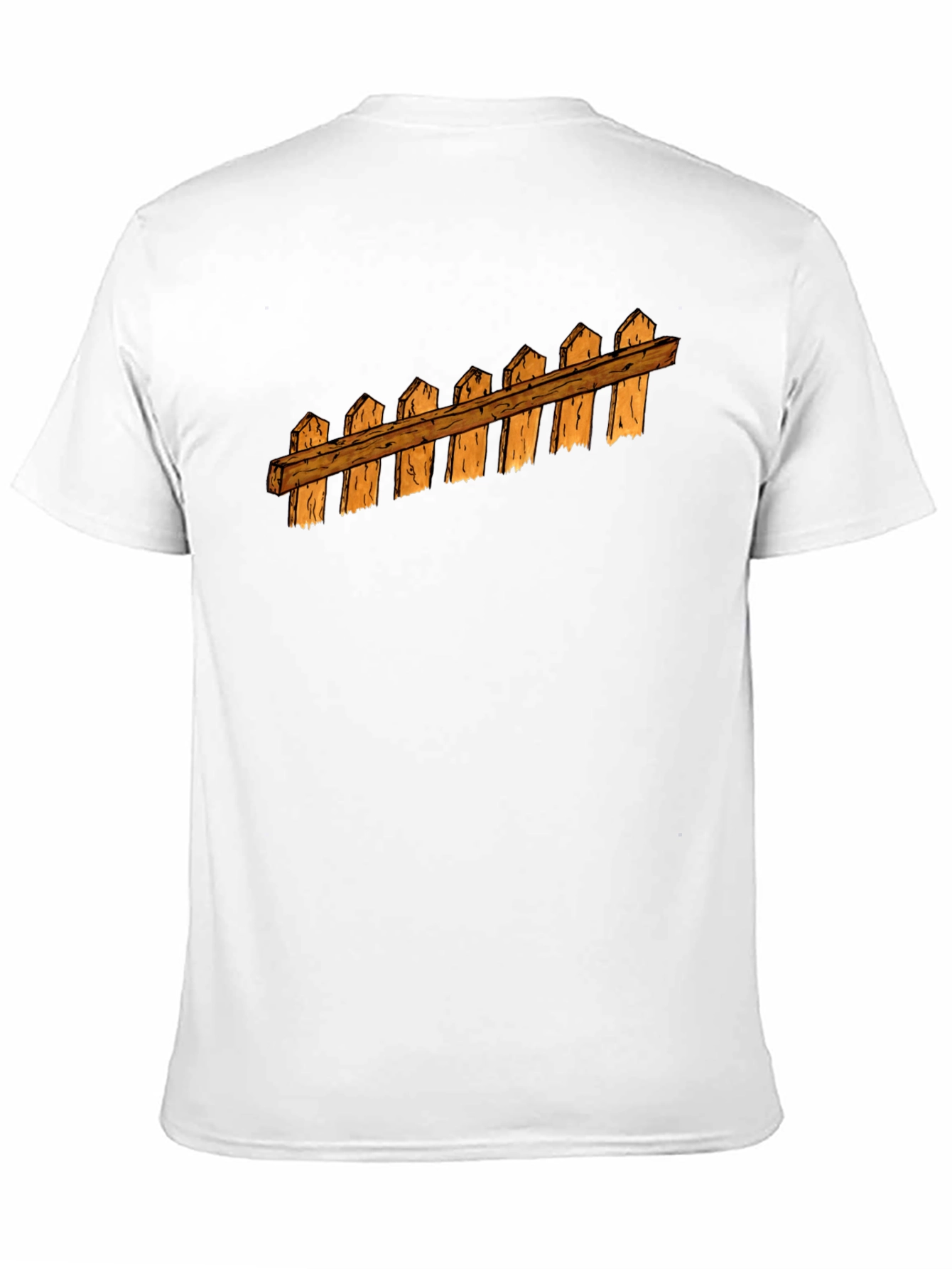 Fence Graphic Black T-Shirt