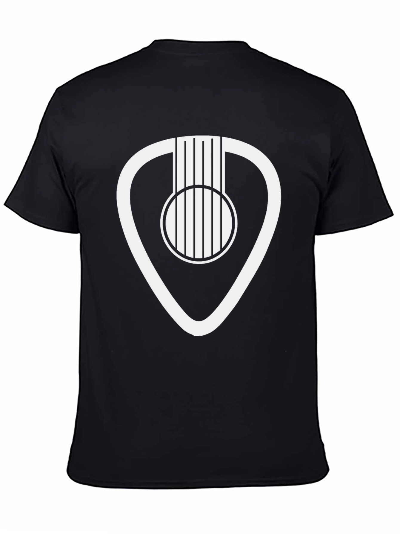 Guitar Pick Acoustic T-Shirt - Musician Tee