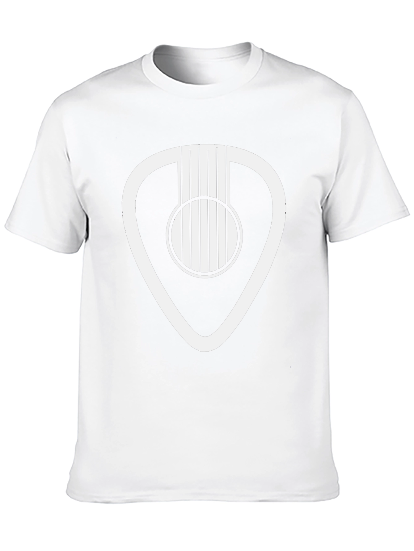 Guitar Pick Acoustic T-Shirt - Musician Tee