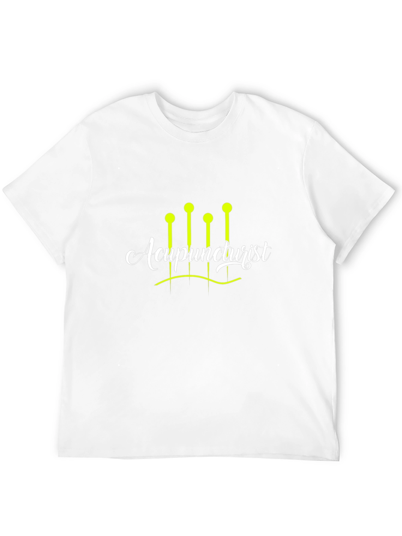 Acupuncturist Graphic Tee - Black Cotton Comfort