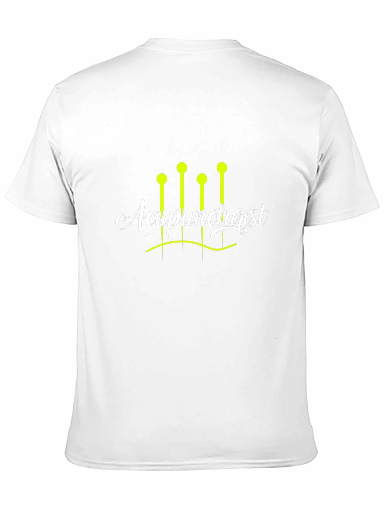 Acupuncturist Graphic Tee - Black Cotton Comfort